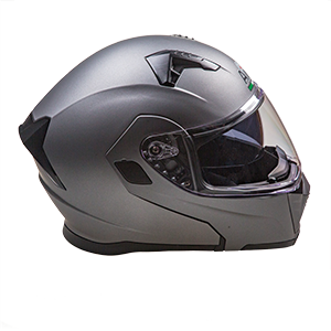 Изображение товара Мотошлем AiM JK906 / 906-005-XXXL (XXXL, серый металлик)