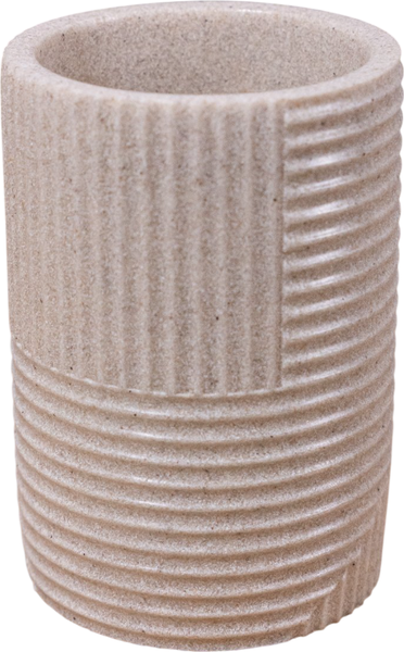 Изображение товара Стакан для зубной щетки и пасты Caspian Gloster 90082 (бежевый)