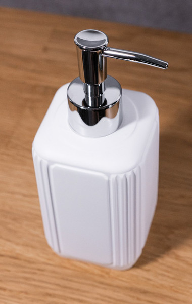 Изображение товара Дозатор для жидкого мыла Caspian York 90084 (белый)