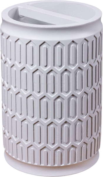 Изображение товара Стакан для зубной щетки и пасты Caspian Oxford 90089 (белый)