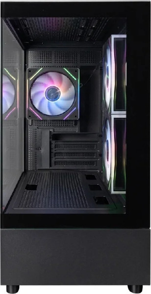 Изображение товара Корпус для компьютера 1stPlayer Mi5 / Mi5-BK-2FC7R-1FC7 (черный, без БП)