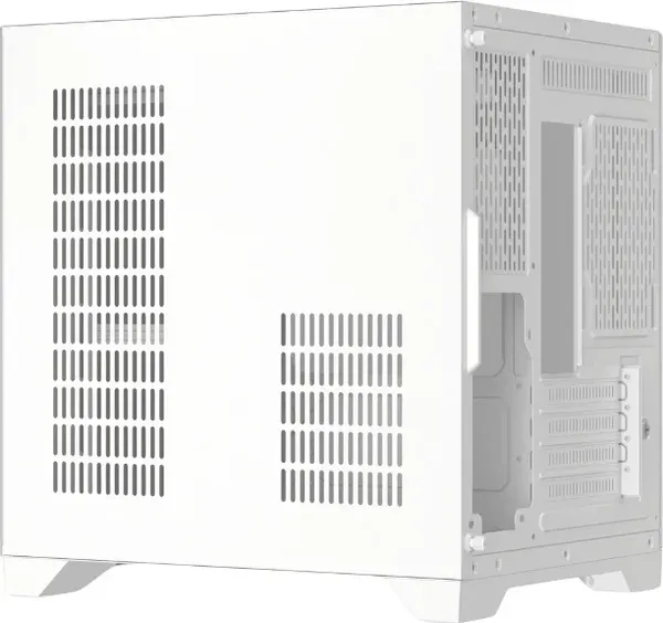 Изображение товара Корпус для компьютера 1stPlayer MV5-TP / MV5-TP-WH-2FB7R-W-1FB7-W (белый, без БП)