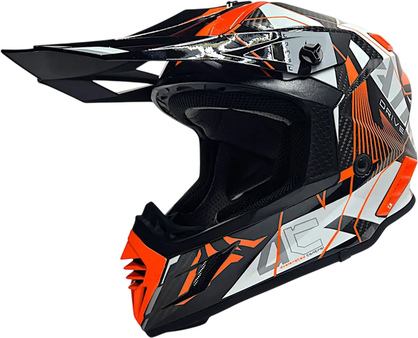 Изображение товара Мотошлем AiM RH855 Carbon Razor RH855R-DWR-XS (XS, белый/красный)