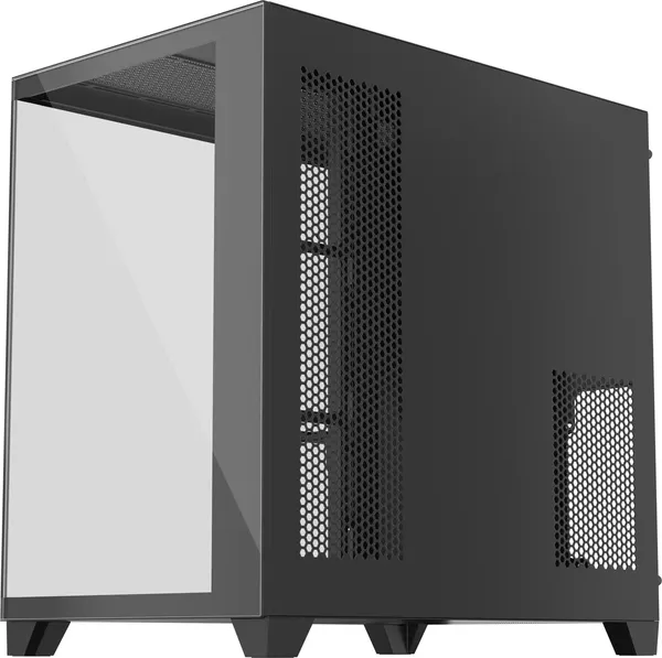 Изображение товара Корпус для компьютера 1stPlayer MV8-TP / MV8-TP-BK-3F7R-1F7 (черный, без БП)