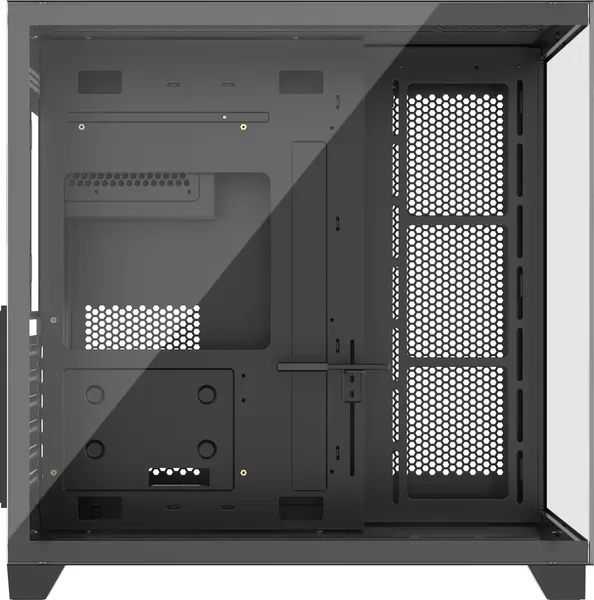 Изображение товара Корпус для компьютера 1stPlayer MV8-TP / MV8-TP-BK-3F7R-1F7 (черный, без БП)