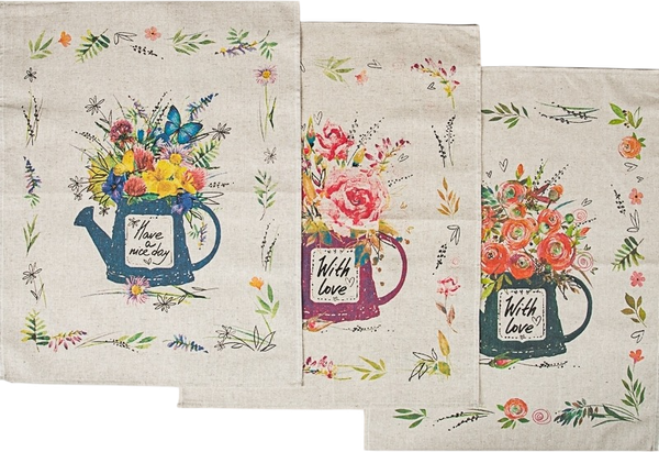 Изображение товара Набор полотенец Pole Kvetak (Беларускі лён) 45x60 22с145-ШР+К/п.р/фкор. (1 Летний букет-3 389/сорт 1)