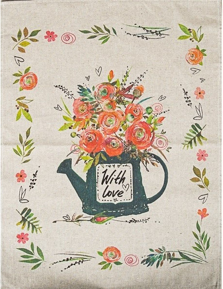 Изображение товара Набор полотенец Pole Kvetak (Беларускі лён) 45x60 22с145-ШР+К/п.р/фкор. (1 Летний букет-3 389/сорт 1)