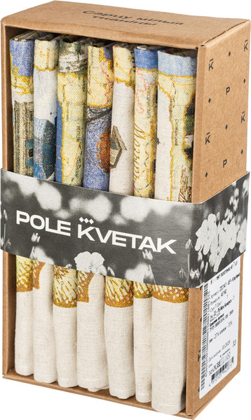 Изображение товара Набор полотенец Pole Kvetak (Беларускі лён) 45x60 22С147-ШР+К/пр/пфкор. (1 Моя Беларусь-7 33/сорт 1)