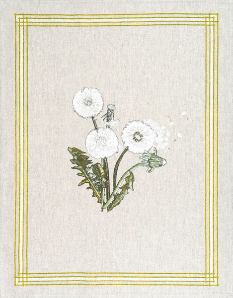 Изображение товара Набор полотенец Pole Kvetak (Беларускі лён) 46x60 24С112-ШР/рп/фкор/к. (1 Одуванчики-3 31/сорт1)