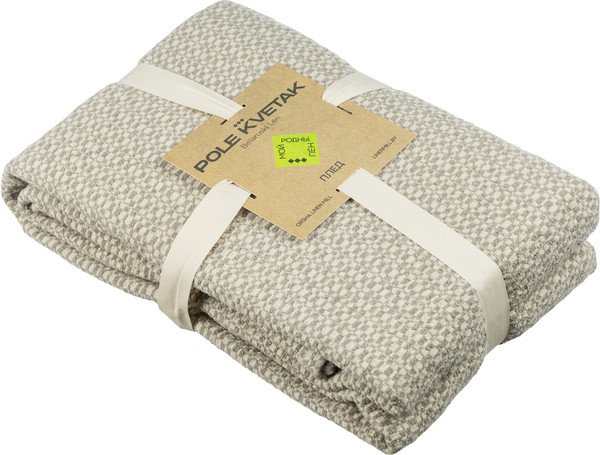 Изображение товара Плед Pole Kvetak (Беларускі лён) 180x220 22С156-ШР/у./лсуп/ст. (330 Таврели-2 963/сорт1)