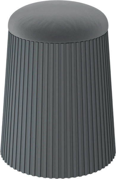 Изображение товара Пуф Sheffilton SHT-B23 (темно серый/угольно серый пластик/ткань)