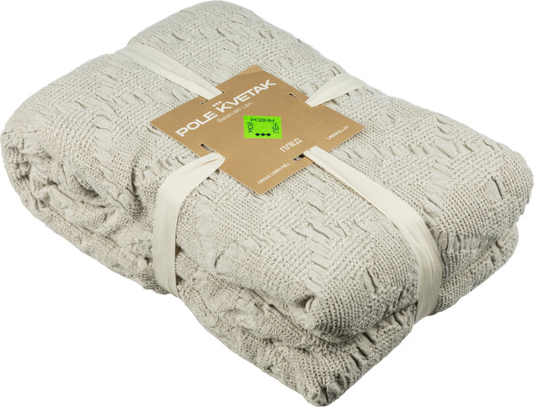 Изображение товара Плед Pole Kvetak (Беларускі лён) 170x220 23С177-ШР/у/л.с.уп. (330 Альба-2 90/сорт1)