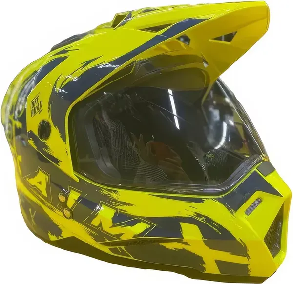 Изображение товара Мотошлем AiM JK802Y / 802Y-018-YL (Y/L, желтый/синий)