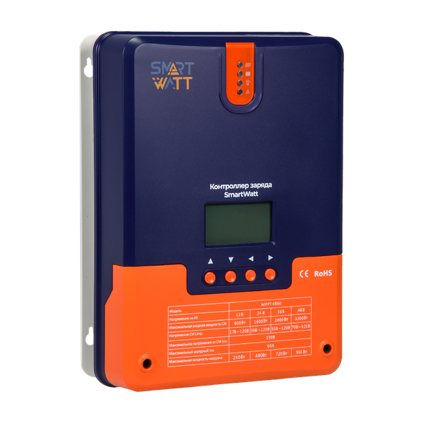 Изображение товара Контроллер заряда SmartWatt MPPT 4860