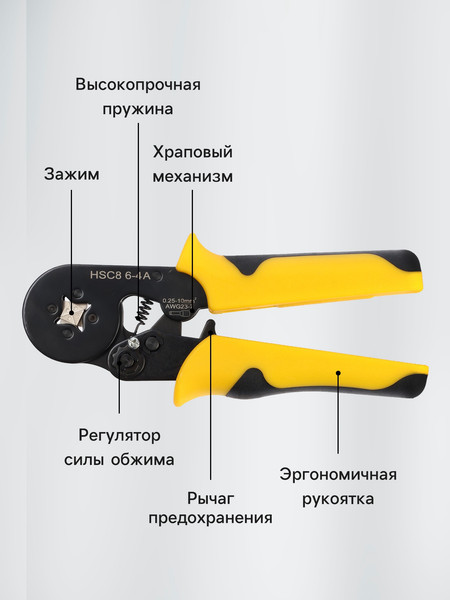 Изображение товара Инструмент обжимной Tundra 10855988