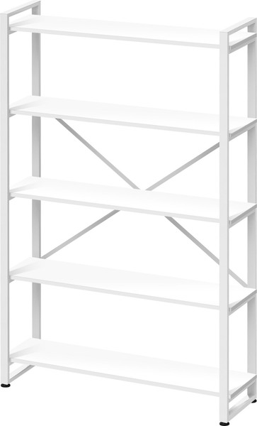 Изображение товара Стеллаж Millwood Лофт 120х35х182 / СН-4 Л (белый)