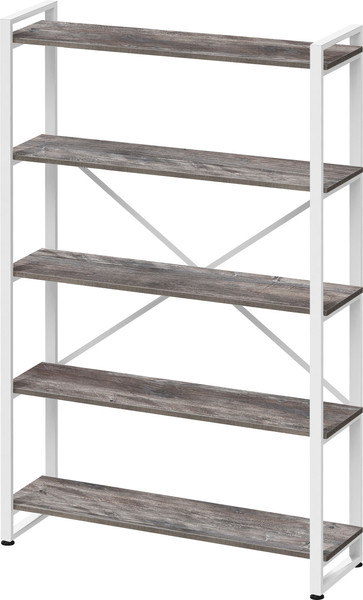 Изображение товара Стеллаж Millwood Лофт 120х35х182 / СН-4 Л (сосна пасадена/белый)