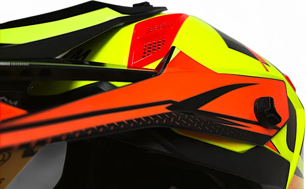 Изображение товара Мотошлем AiM RH855 Fiber Glass Swift RH855S-BYB-XL (XL, желтый/черный)