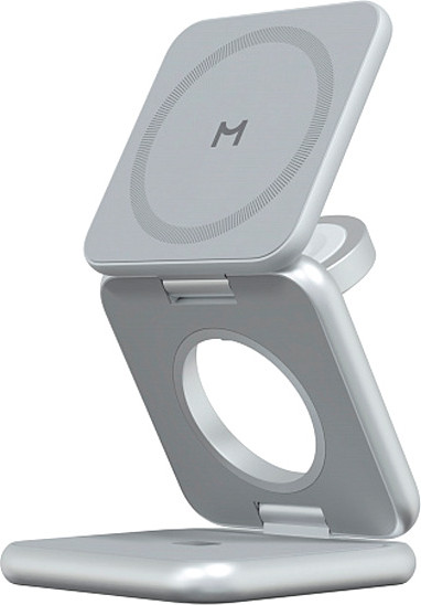 Изображение товара Зарядное устройство беспроводное Magssory Fold Pro WCH063 (серебристый)