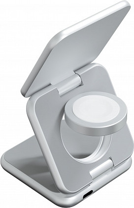 Изображение товара Зарядное устройство беспроводное Magssory Fold Pro WCH063 (серебристый)