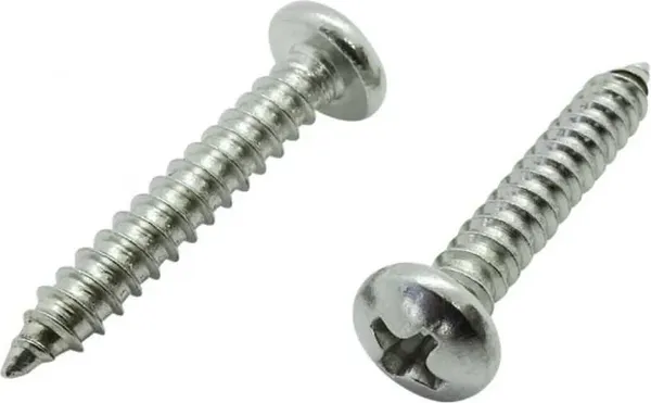 Изображение товара Шуруп Starfix Острый 3.5х25 полусф. головка DIN 7981 / SM-30285-15000 (15000шт, белый цинк)