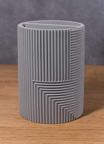 Изображение товара Стакан для зубной щетки и пасты Caspian Leeds 90077 (песочный)