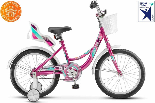 Изображение товара Детский велосипед STELS Magic 16 (11, розовый)