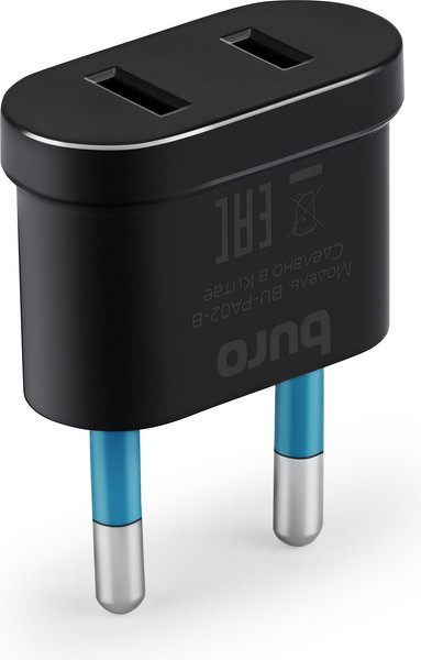 Изображение товара Переходник сетевой Buro BU-PA02-B (черный)