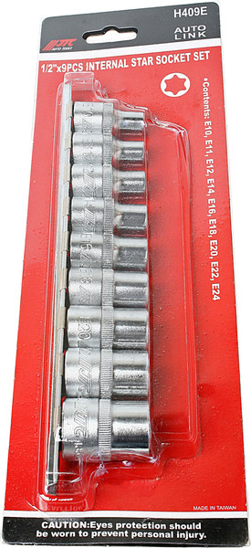 Изображение товара Набор головок слесарных JTC JTC-H409E