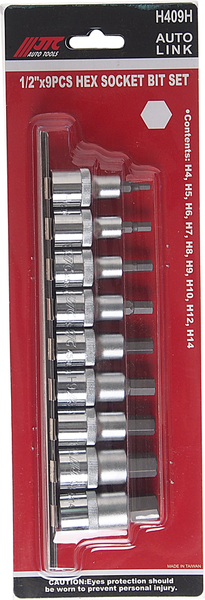 Изображение товара Набор головок слесарных JTC JTC-H409H