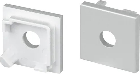 Изображение товара Заглушка для профиля Arlight SL-KANT-H16-S10 SQUARE с отверстием / 053567
