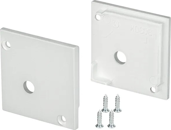 Изображение товара Заглушка для профиля Arlight SL-KANT-H30 SQUARE с отверстием / 024481