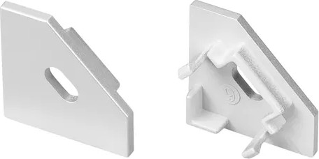 Изображение товара Заглушка для профиля Arlight SL-KANT-H18 FLAT с отверстием / 049044