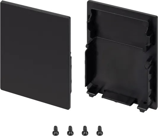 Изображение товара Заглушка для профиля Arlight SL-LINE-4050-3L-MIDDLE BLACK глухая / 044676