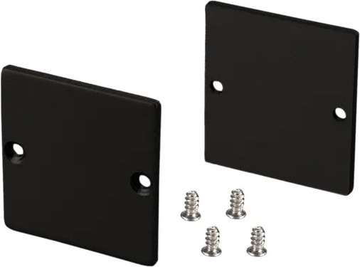 Изображение товара Заглушка для профиля Arlight SL-LINE-3638-LW BLACK глухая / 038716