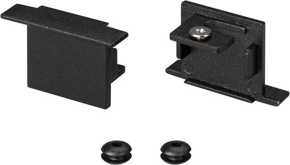 Изображение товара Заглушка для профиля Arlight SL-LINE-3523 BLACK глухая / 033039