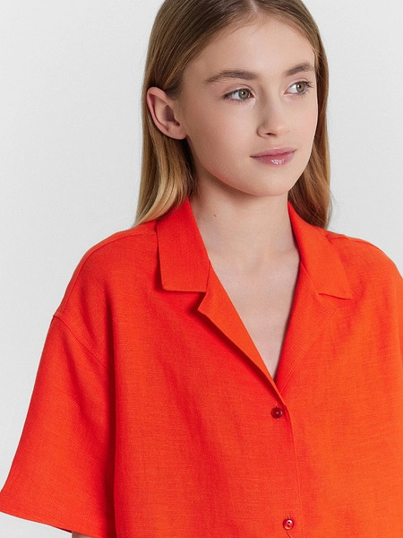 Изображение товара Рубашка детская Mark Formelle 117930 (р.116-60, оранжевый)