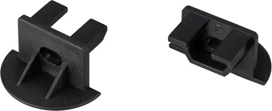 Изображение товара Заглушка для профиля Arlight PDS-FS с отверстием / 040740 (черный)