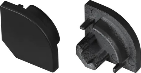 Изображение товара Заглушка для профиля Arlight SL-KANT-H10 BLACK глухая / 049409