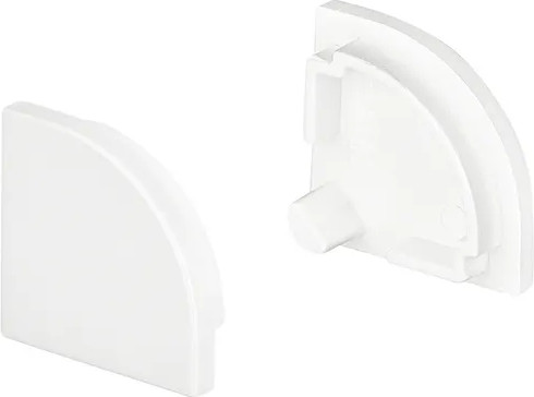 Изображение товара Заглушка для профиля Arlight SL-KANT-H16 ROUND WHITE глухая / 037547