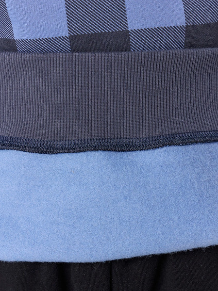 Изображение товара Свитшот детский Mark Formelle 123431/1 (р.128-64, клетка на синем)