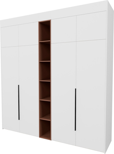 Изображение товара Шкаф Рэйгрупп Рэй S274-В10-1-EBL В10-1 (дуб элисон/белый премиум/античная латунь)