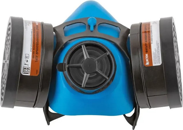 Изображение товара Респиратор Исток РУ-60М с фильтрами тип А1Р1 / 12379