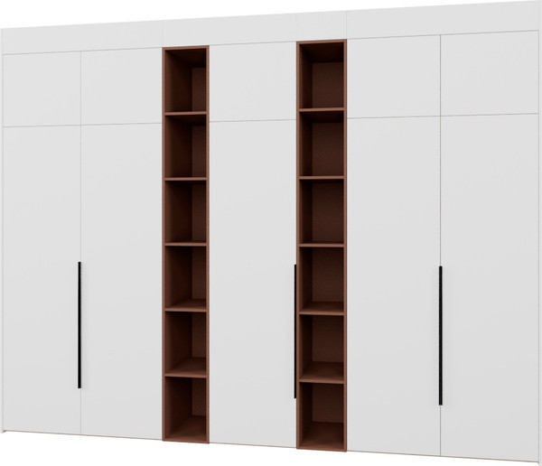 Изображение товара Шкаф Рэйгрупп Рэй S274-В16-3-EBL В16-3 (дуб элисон/белый премиум/античная латунь)