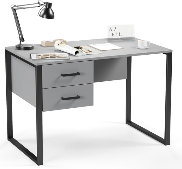 Изображение товара Письменный стол Soma Slava 110x66 (серый/черный)