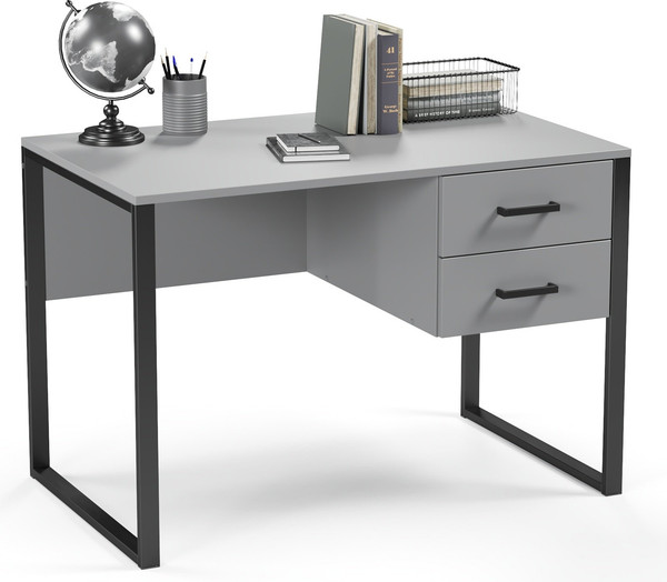 Изображение товара Письменный стол Soma Slava 110x66 (серый/черный)