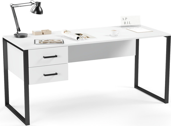 Изображение товара Письменный стол Soma Slava 160x66 (белый/черный)