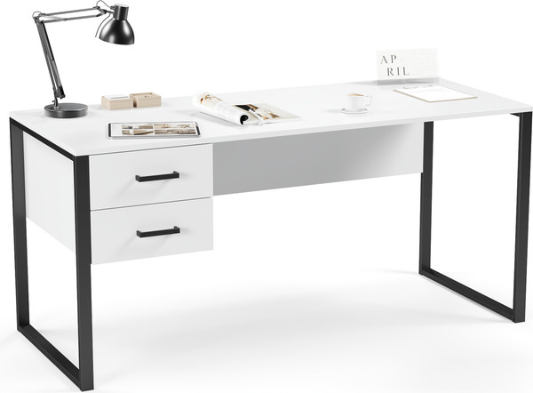 Изображение товара Письменный стол Soma Slava 160x66 (белый/черный)