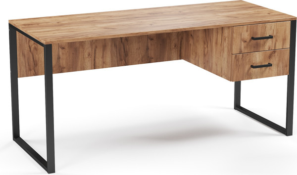 Изображение товара Письменный стол Soma Slava 160x66 (дуб крафт золотой/черный)