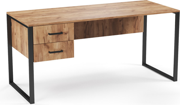 Изображение товара Письменный стол Soma Slava 160x66 (дуб крафт золотой/черный)